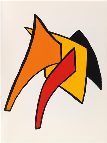 ALEXANDER CALDER Derrière le Miroir: Stabiles.